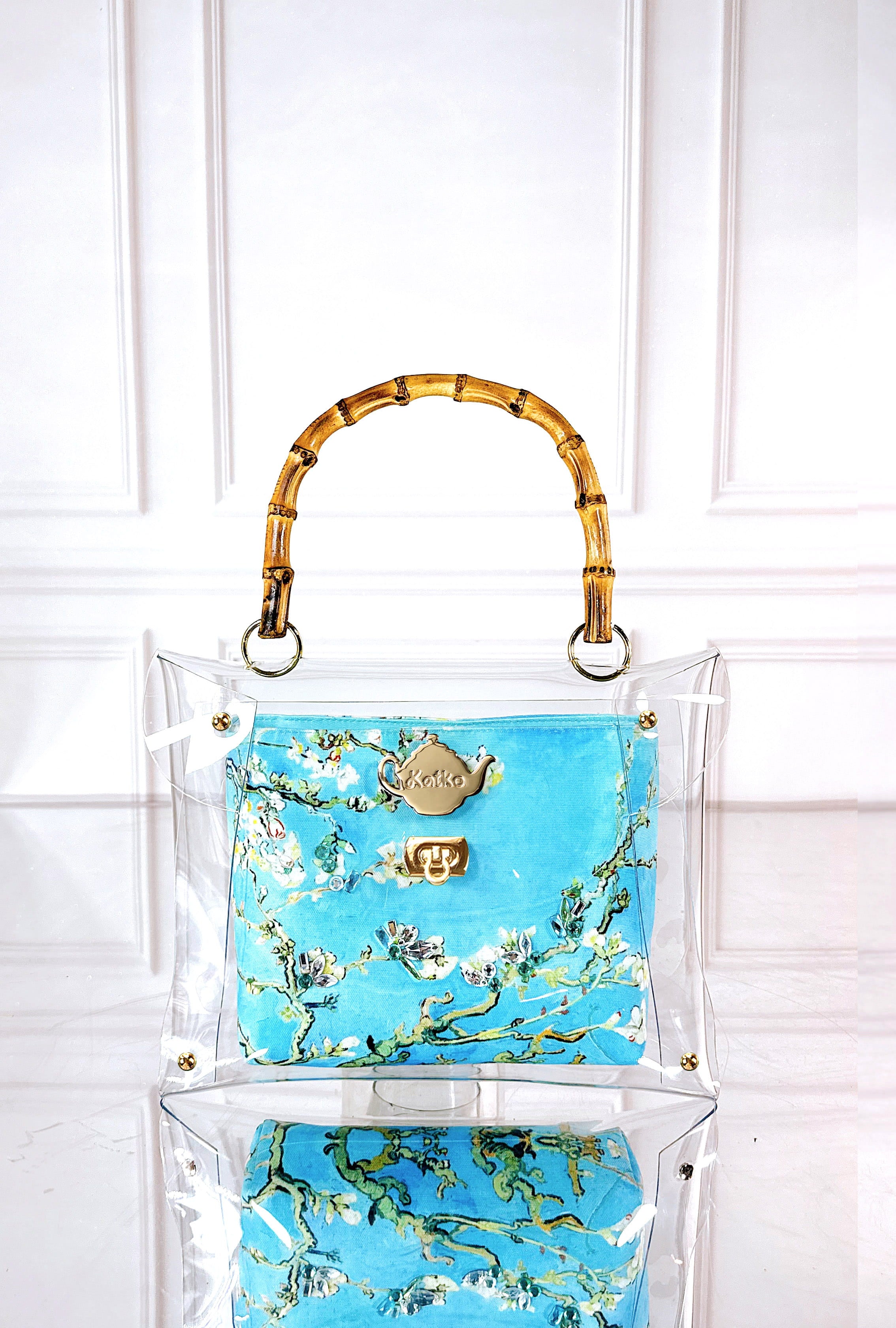Almond Blossom Bamboo Bag