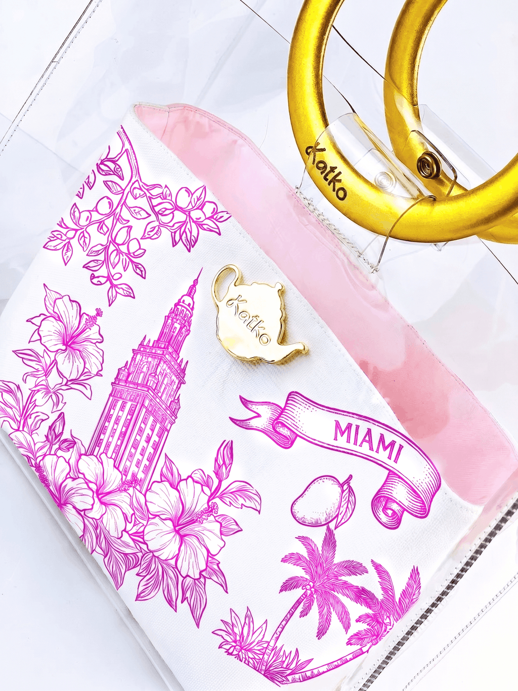 Flamingo Miami - Lacquer Bag