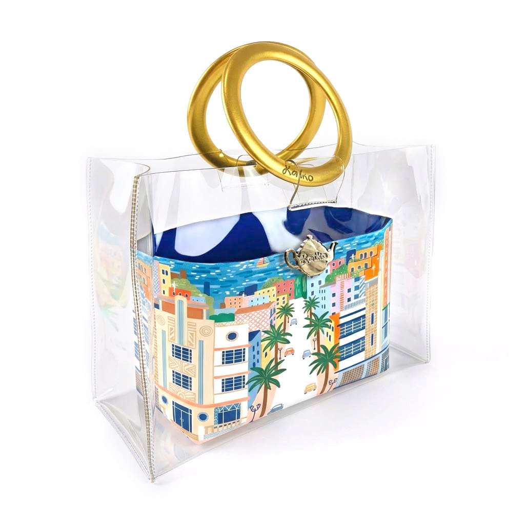 Miami Sunny Day- Lacquer Bag