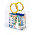 Miami Sunny Day- Lacquer Bag