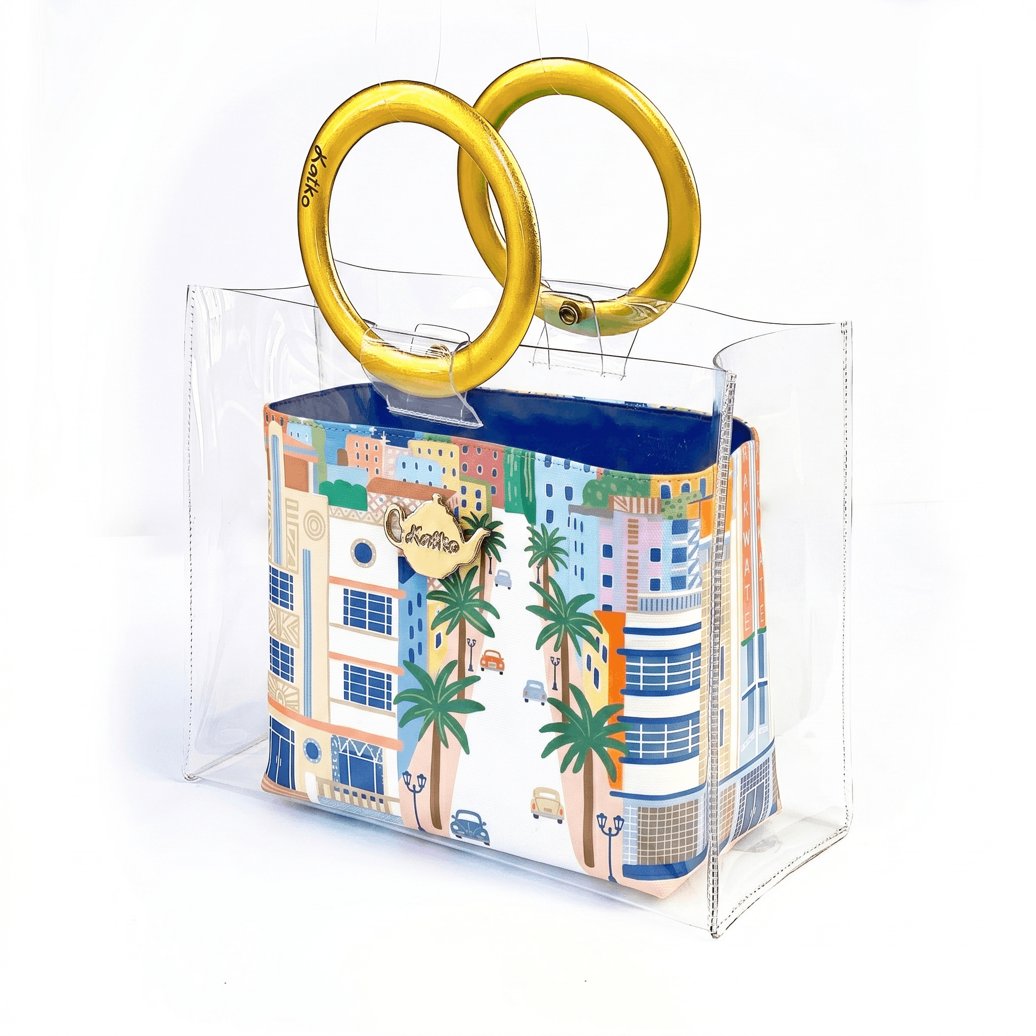 Miami Sunny Day- Lacquer Bag