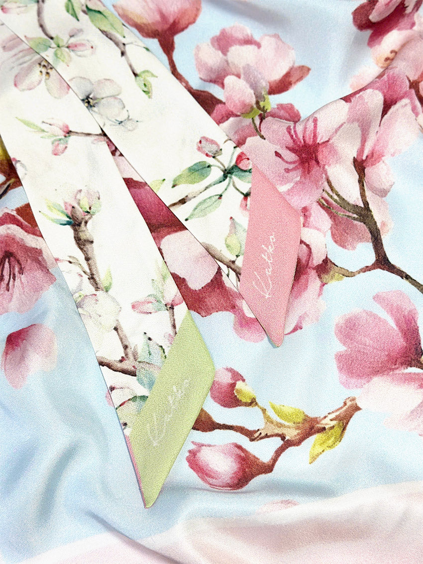 Cherry Blossom twilly