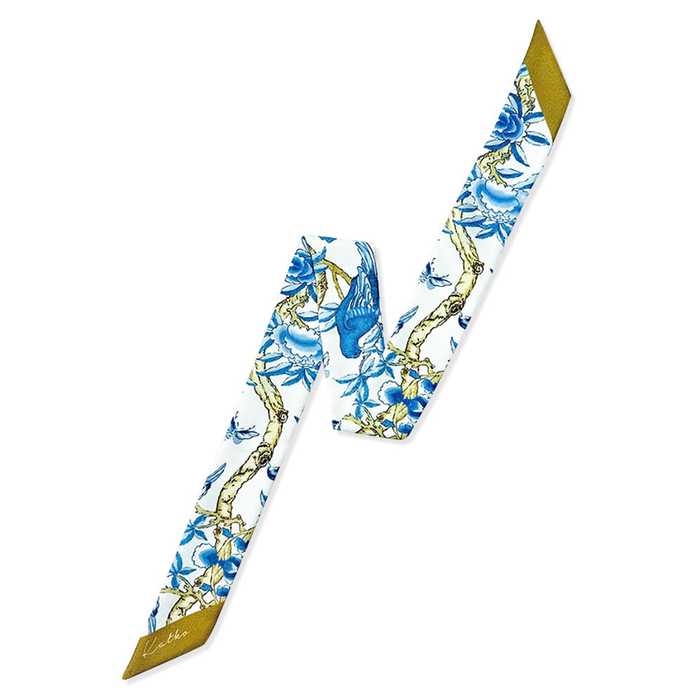 Blue Jardin twilly