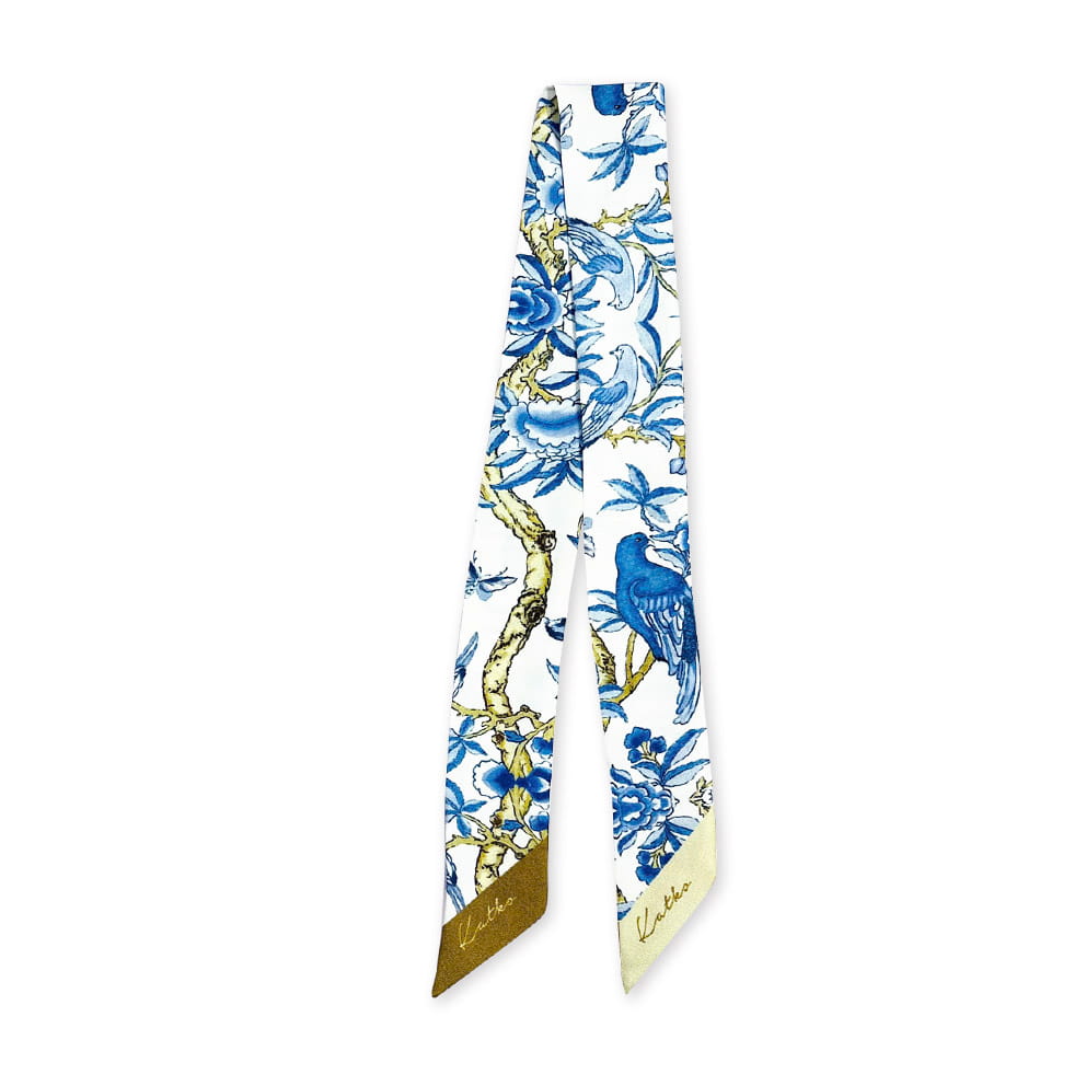 Blue Jardin twilly
