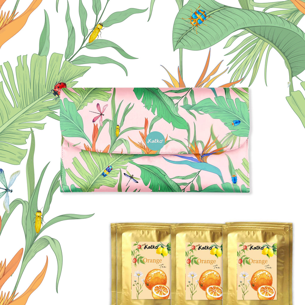 Wild Miami Tea Clutch